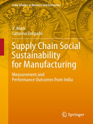 cover image of Supply Chain Social Sustainability for Manufacturing